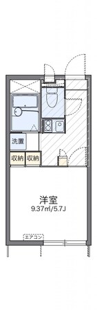 レオパレスマイルド桜町の物件間取画像